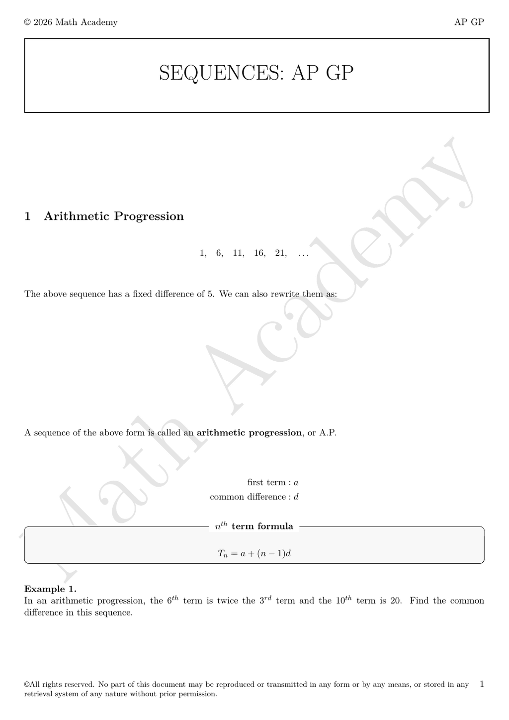 AP GP notes
