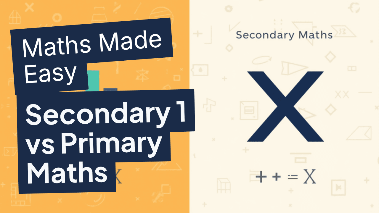 Comparison of primary model-drawing and Secondary 1 algebra for the same maths problem
